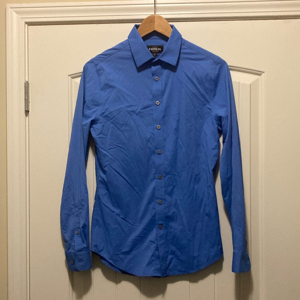 Blue Express Performance dress shirt